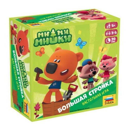 Игра настольная Ми-Ми-Мишки. Большая стройка