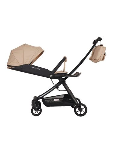 Прогулочная коляска QPLAY Qbook с поворотным сиденьем 360° миндаль 655171 фото 3