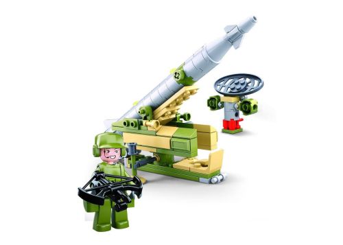 Конструктор Sluban Армия Установка ПВО 123 детали фото 3