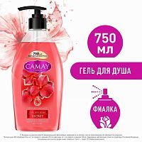 CAMAY Гель для душа Тайное блаженство с сандалом и ванилью 750мл