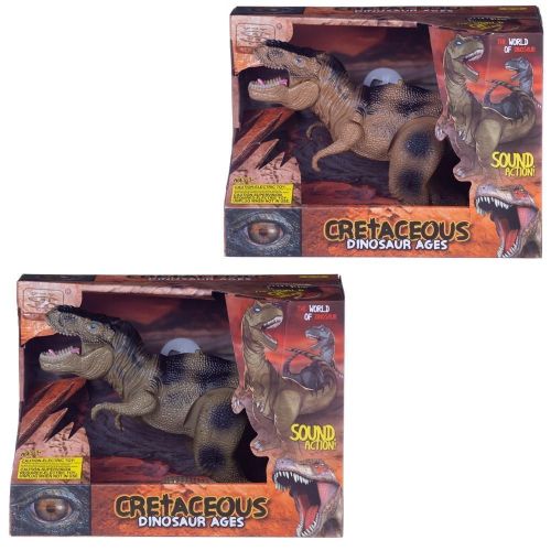 динозавр тираннозавр, звуковые эффекты, 2 цвета Динозавр Тираннозавр, звуковые эффекты, 2 цвета