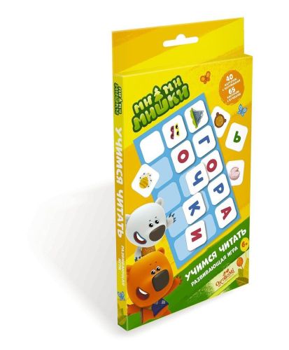 набор обучающий мимимишки. учимся читать Набор обучающий МиМиМишки. Учимся читать