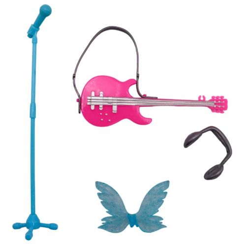 Шарнирная кукла Winx Club Rock Блум с крыльями и аксессуарами 24 см IW01332201 фото 5