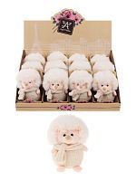 Ежик с шарфом беж. 14см, дисплей