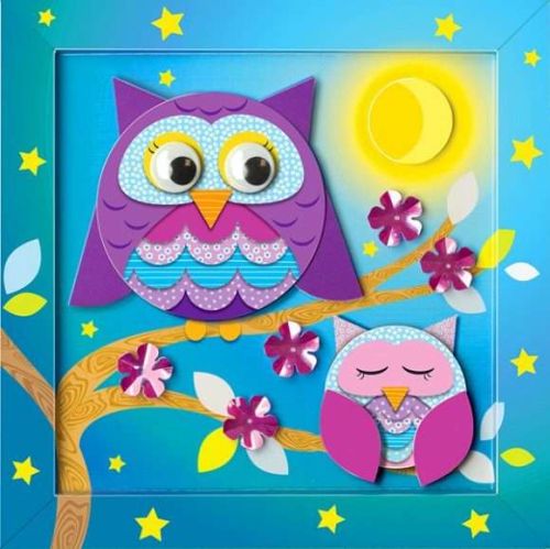 Клеvер Набор для создания картины Совята (АБ 15-114)