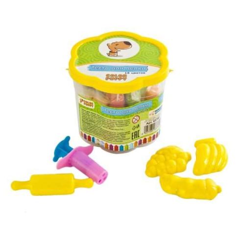 Масса для лепки Color Puppy 18 цветов 315 г с формочками и инструментами (63780)