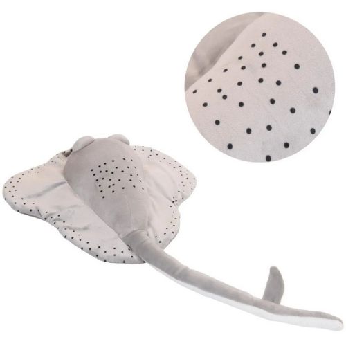 Мягкая игрушка Abtoys В дикой природе. Рыба Скат, 25см фото 3