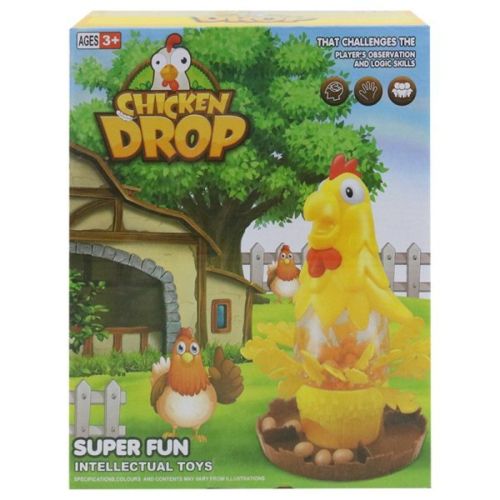 Настольная игра Ловкость "Бешеная курица", кор.