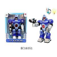 Робот эл., свет, звук, эл.пит.АА*3шт.не вх.в комплект, коробка