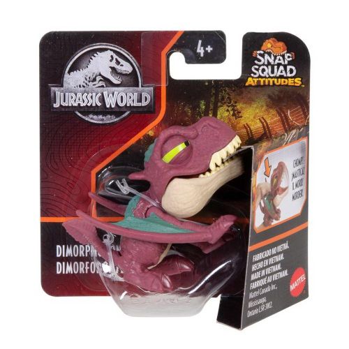 фигурка mattel jurrasic world сбежавшие динозаврики snap squad в ассортименте фото 7 Фигурка Mattel Jurrasic World Сбежавшие динозаврики Snap Squad в ассортименте фото 7
