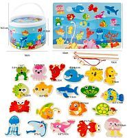 Игровой набор "Рыбалка", в комплекте 22 предмета