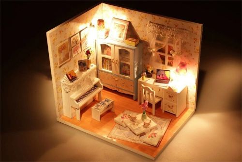 Сборная модель Hobby Day Румбокс Mini house Комната Александры фото 10