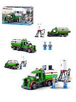 Конструктор серии город, 267 дет., коробка  СОБРАН