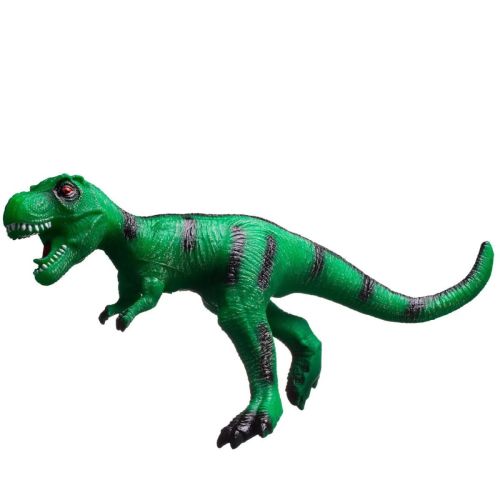 Фигурка Junfa Динозавр длина 50 см со звуком зелено-черный фото 4