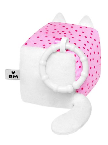 Мягкая игрушка Мяшечки Кубик развивающий Котёнок фото 2