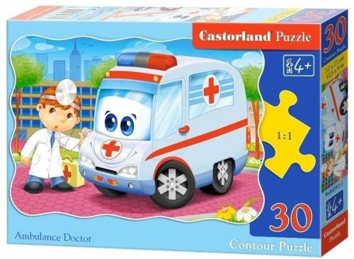Пазл Castorland Ambulance Doctor B-03471 30 деталей