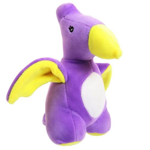 Мягкая игрушка Abtoys Dino Baby Динозаврик сиреневый, 19см фото 2