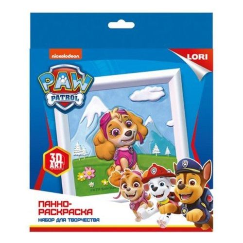 Панно-раскраска Щенячий патруль Скай