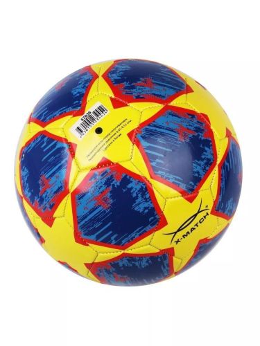 Мяч футбольный X-Match 5 размер покрышка 1 слой PVC 1.8 мм 57036 фото 2