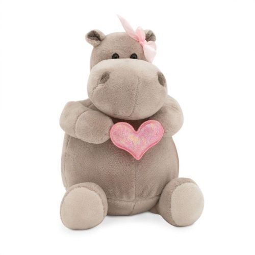 Бегемот Нежное сердце 15 см