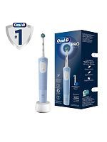 Oral-B Электрическая зубная щетка VITALITY PRO White (D1034133) аккумуляторная голубая 1 шт