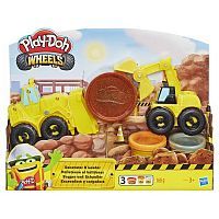 Набор для творчества Hasbro Play-Doh Wheels для лепки Экскаватор