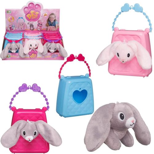 игрушка мягкая junfa в сумочке кролик в ассортименте wk-26358 фото 10 Игрушка мягкая Junfa в сумочке Кролик в ассортименте WK-26358 фото 10