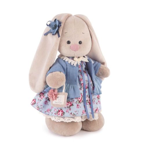 Зайка Ми Голубой василек 25 см