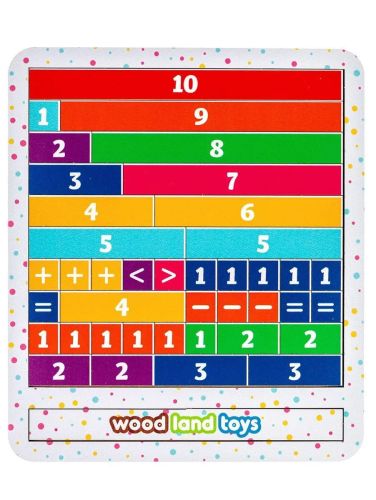 обучающая игра woodlandtoys математическая лесенка Обучающая игра Woodlandtoys Математическая лесенка
