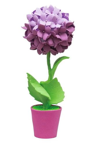 топиарий гортензия фиолетовая, 15 см Топиарий Гортензия фиолетовая, 15 см