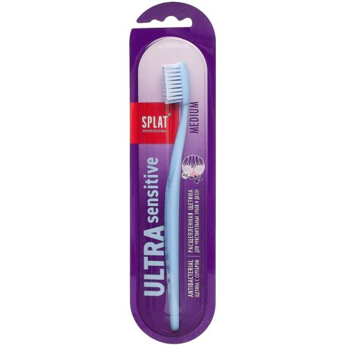 SPLAT Зубная щетка ULTRA SENSITIVE средняя голубая