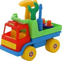 Автомобиль Техпомощь с инструментами (в сеточке) 26 см