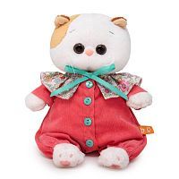 Кошечка Ли-Ли BABY в комбинезоне с воротником в цветочек 20 см