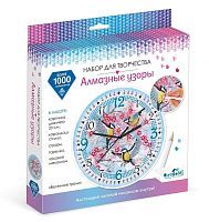 Набор для тв-ва Алмазные узоры Часы. Весенние трели