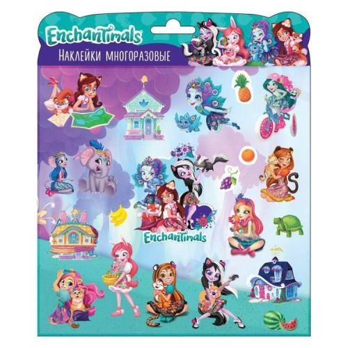 Наклейки вспененные ND Play Энчантималс, дизайн 3