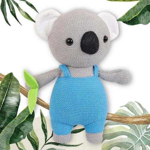 мягкая игрушка abtoys knitted коала вязаная, 21 см фото 3 Мягкая игрушка Abtoys Knitted Коала вязаная, 21 см фото 3