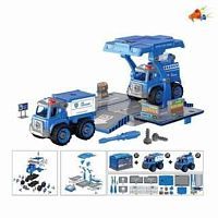 Конструктор-скрутка Парковка, свет, звук, эл. пит. AG3х3 вх. в компл., коробка