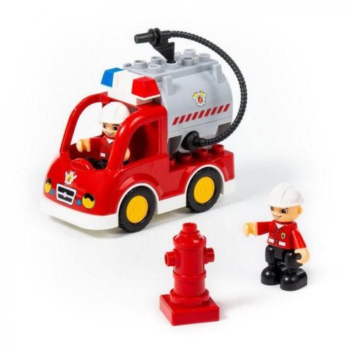 Конструктор "Макси" - "Пожарная станция" (64 элемента) (в коробке) фото 3