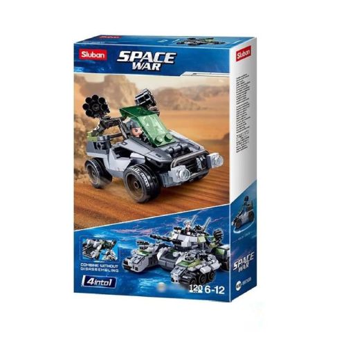 конструктор sluban серия space war космоджип 120 деталей фото 2 Конструктор Sluban серия Space War Космоджип 120 деталей фото 2