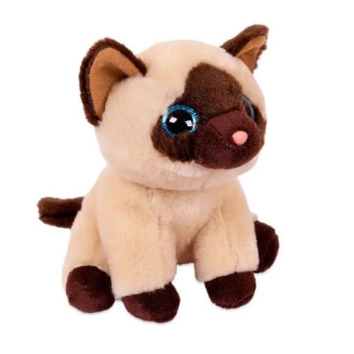 Мягкая игрушка Abtoys Домашние любимцы. Кот сиамский, 21 см