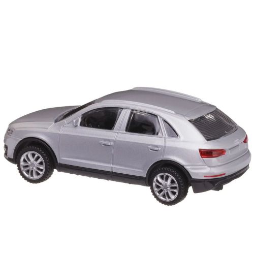 машина металлическая 1:43 audi q3, цвет серебрянный фото 2 Машина металлическая 1:43 Audi Q3, цвет серебрянный фото 2