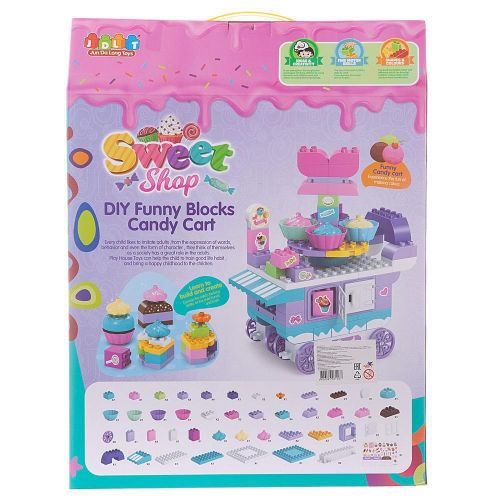 Игровой набор JUNFA Кондитерская передвижная сборная, 92 детали фото 2