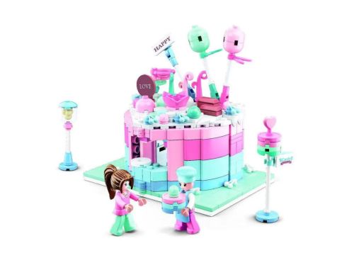 Конструктор Sluban Мини-кафе Кондитерская 328 деталей фото 3