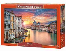 Пазл 500 деталей Castorland Venice at Sunset B-52479