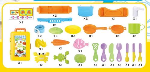 Чемоданчик-трансформер Junfa Кухня юного шеф-повара фото 5