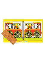 Настольная игра Woodlandtoys Межполушарные доски.Дорожное приключение 16*27