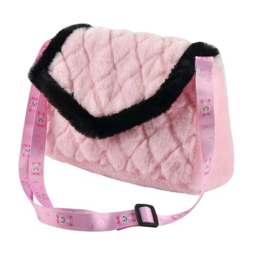 сумочка для девочки abtoys плюшевая розовая 25см Сумочка для девочки ABtoys плюшевая розовая 25см