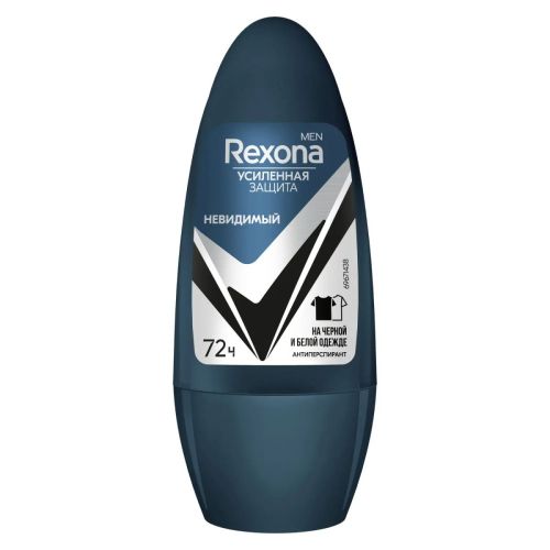 rexona men део ролик невидимый на черном и белом 50мл фото 15 REXONA MEN Део ролик Невидимый на черном и белом 50мл фото 15