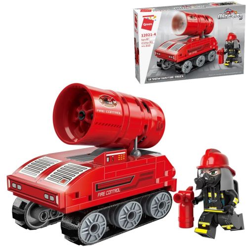 Конструктор Qman серия MineCity Пожарный вездеход 112 деталей