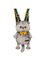 BUDI BASA Рюкзак Кот Басик в галстуке-бабочке 27см